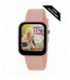 Reloj Inteligente Marea Correa Silicona rosa - B57009/3