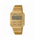 Reloj Casio Vintage Unisex Acero IP dorado - CA100WEG/9AEF