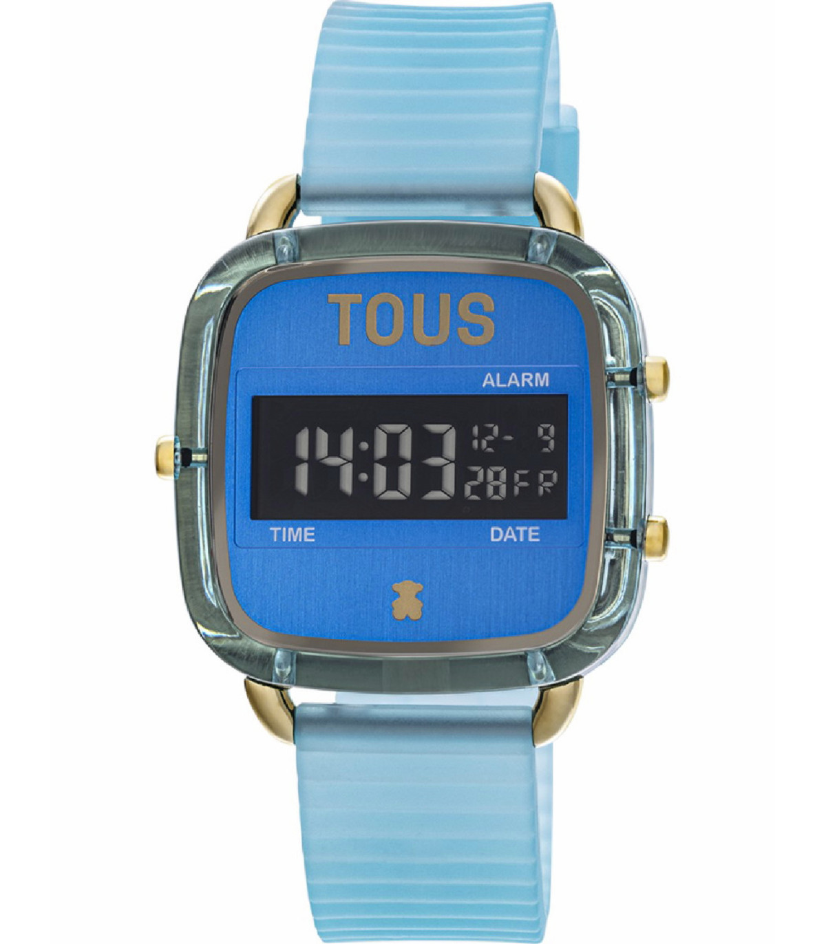 Reloj Tous Digital Mujer D-Logo Fresh Silicona Azul - 200351058