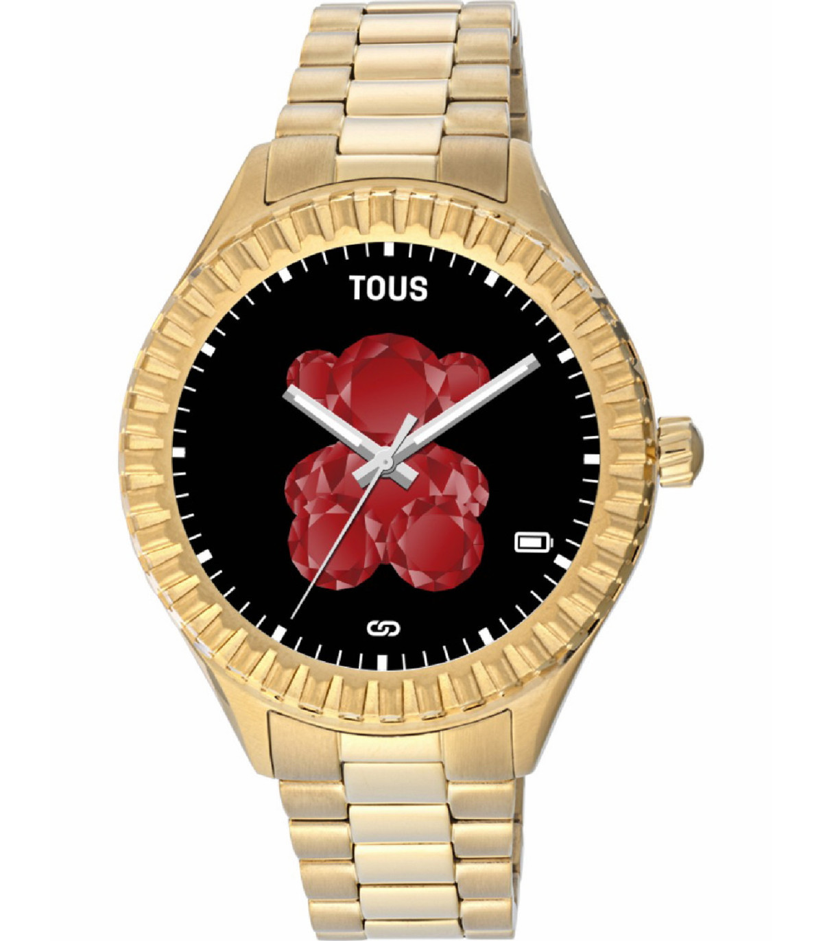 Reloj Tous Smartwatch Mujer T-Bear Connect Acero IP dorado - 200351037