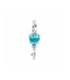 Charm colgante Pandora Globo Cristal de Murano Azul - 792792C01