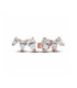 14k Rose gold-plated stud earrings with  - 282836C01