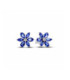 Pendienes Pandora de botón Herbario Azul brillante - 292407C01