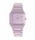 Reloj Tous Karat Squared analógico Mujer con brazalete de aluminio rosa - 300358041