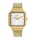 Reloj Tous Karat Squared analógico mujer con brazalete de acero IP dorado - 300358062