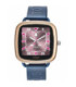 Reloj Tous Smartwatch D-Connect Unisex acero IP rosa y brazalete de acero IP azul - 300358086