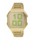 Reloj Tous Digital con brazalete de acero IP Dorado y caja con LEDS D-Bear - 3000130700