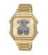 Reloj Tous Digital con brazalete de acero IP dorado y circonitas D-Bear - 3000131300