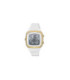 Reloj Tosu B-Time silicona blanca y caja dorada - 3000131600