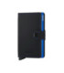 Cartera Secrid miniwallet negra & azul - MM-BLACK & BLU