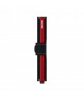 secrid miniwallet matte black & red - MM-BLACK & RED
