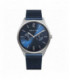 Reloj Bering Ultra Slim unisex acero inoxidable IP azul esfera azul - 17140-307