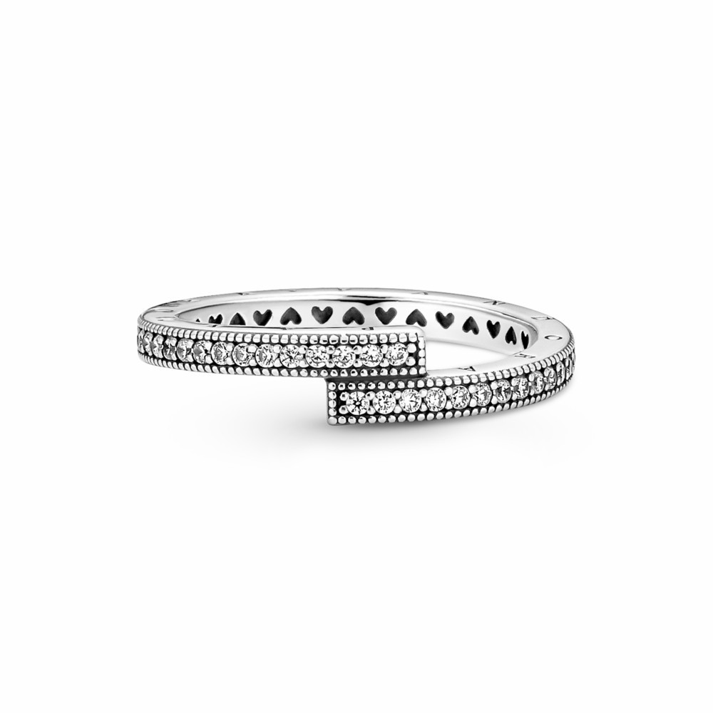 Anillo Pandora Superpuesto Brillante