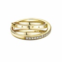 Anillo Pandora Shine Cruzado Triple Alianza