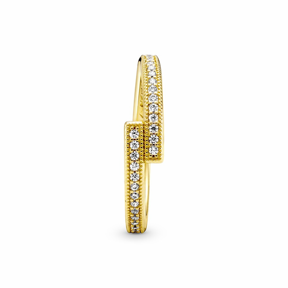 Anillo Pandora Superpuesto Brillante Shine