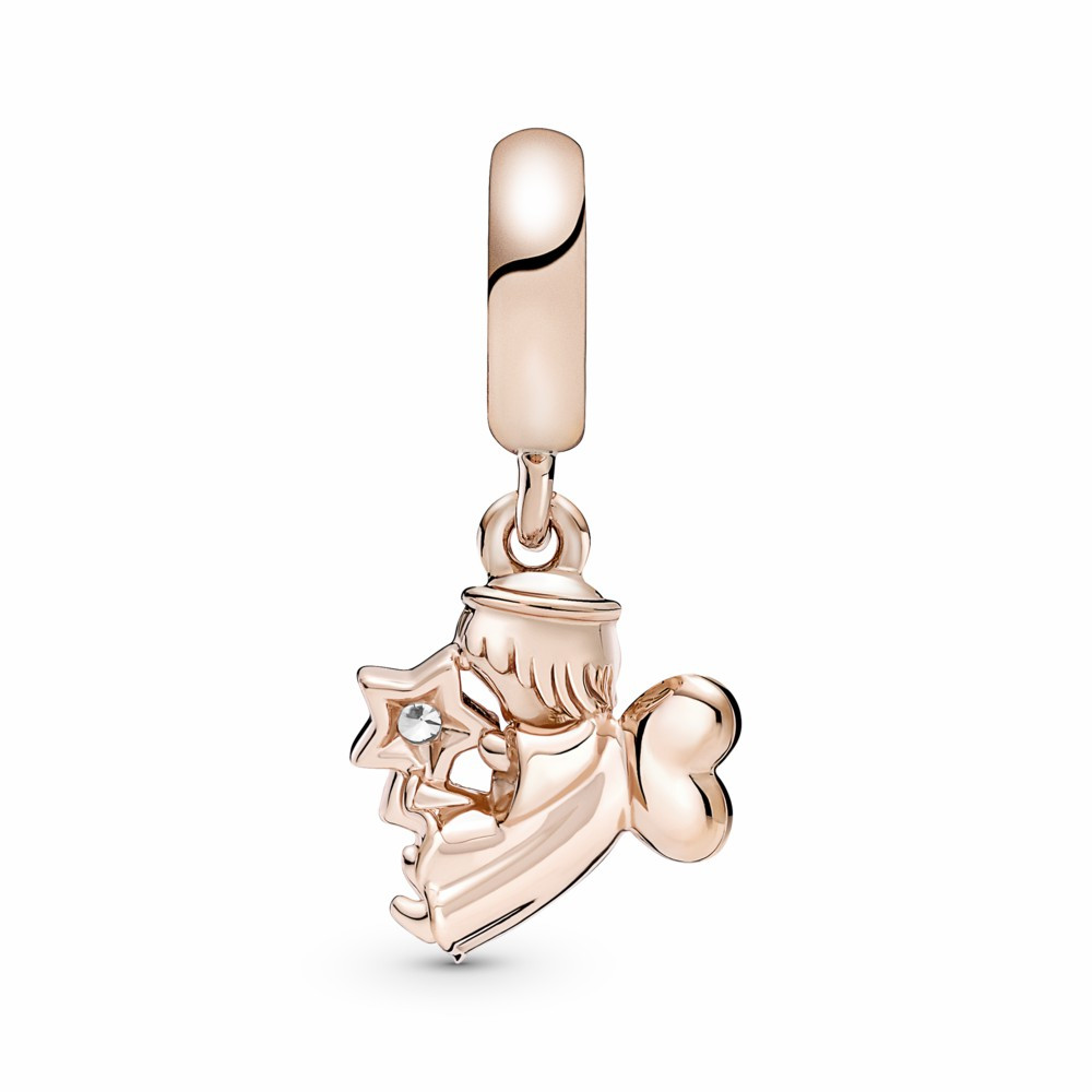 Charm Colgante Pandora Rose Ángel con Alas de Corazón