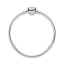 pulsera pandora cierre corazón
