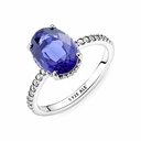 Anillo de compromiso Pandora Halo Brillante