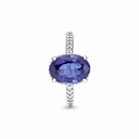 Anillo de compromiso Pandora Halo Brillante