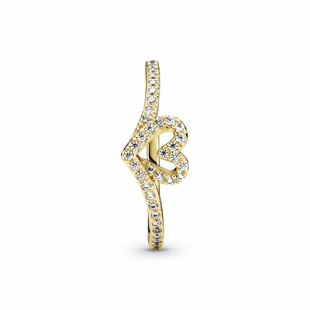 Anillo Pandora Shine Corazón Deseo Brillante