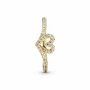 Anillo Pandora Shine Corazón Deseo Brillante