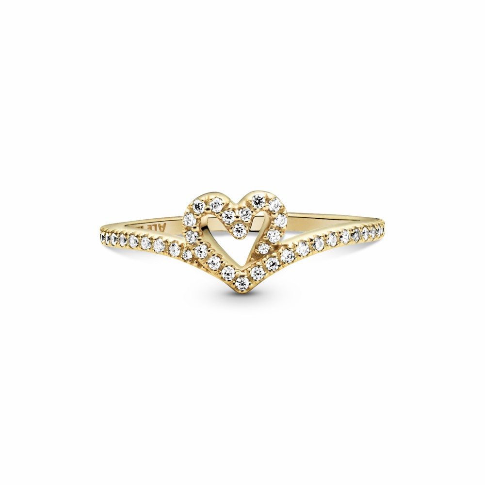 Anillo Pandora Shine Corazón Deseo Brillante