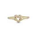 Anillo Pandora Shine Corazón Deseo Brillante
