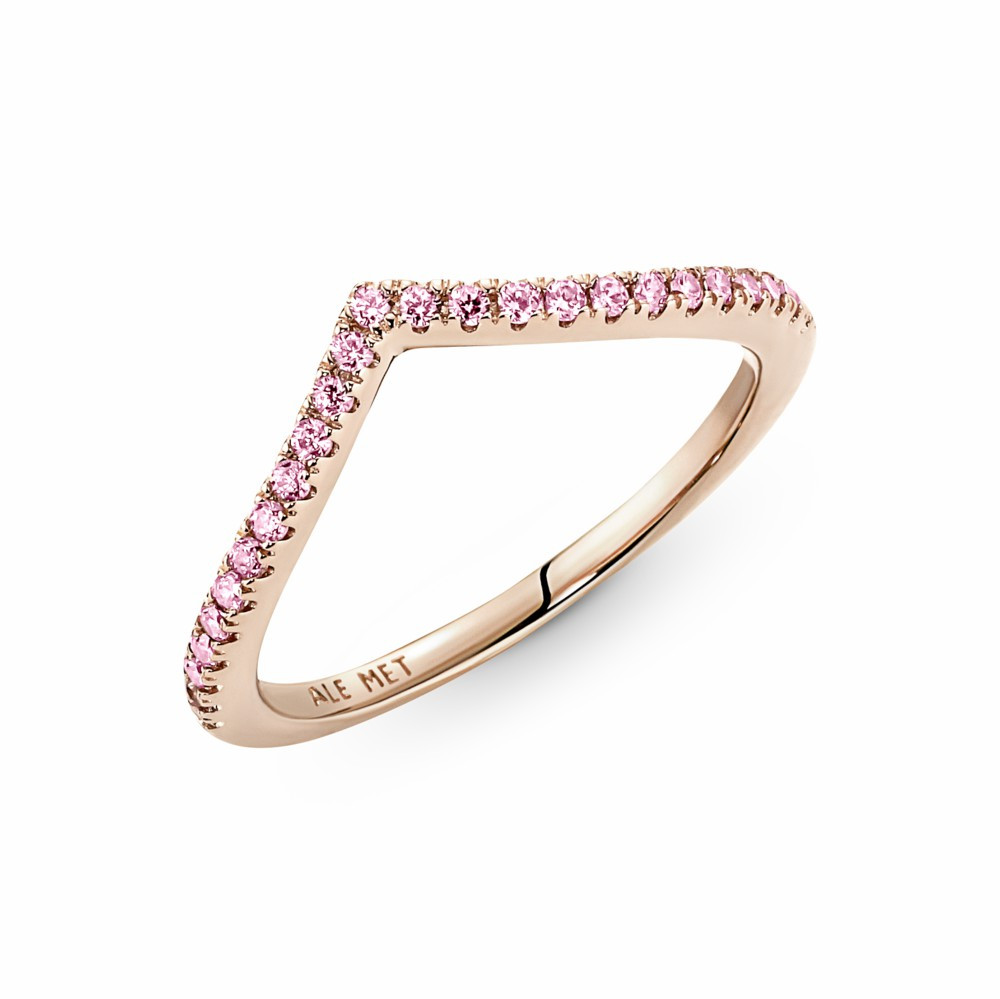 Anillo Pandora Rose Timeless Deseo Reluciente rosa