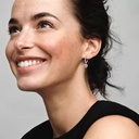 Pendientes Pandora Aro Corazón Halo Brillante