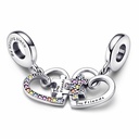 Charm colgante Pandora Divisible Puzzle Corazones de la Amistad