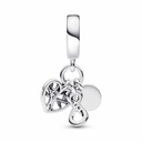 Charm colgante triple Pandora Infinito Familia