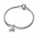 Charm colgante triple Pandora Infinito Familia