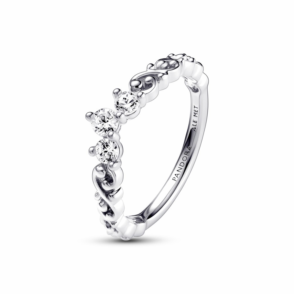 Anillo Pandora Tiara Real Remolino