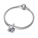 Charm Colgante Pandora Wall-E y Eva de Disney Pixar