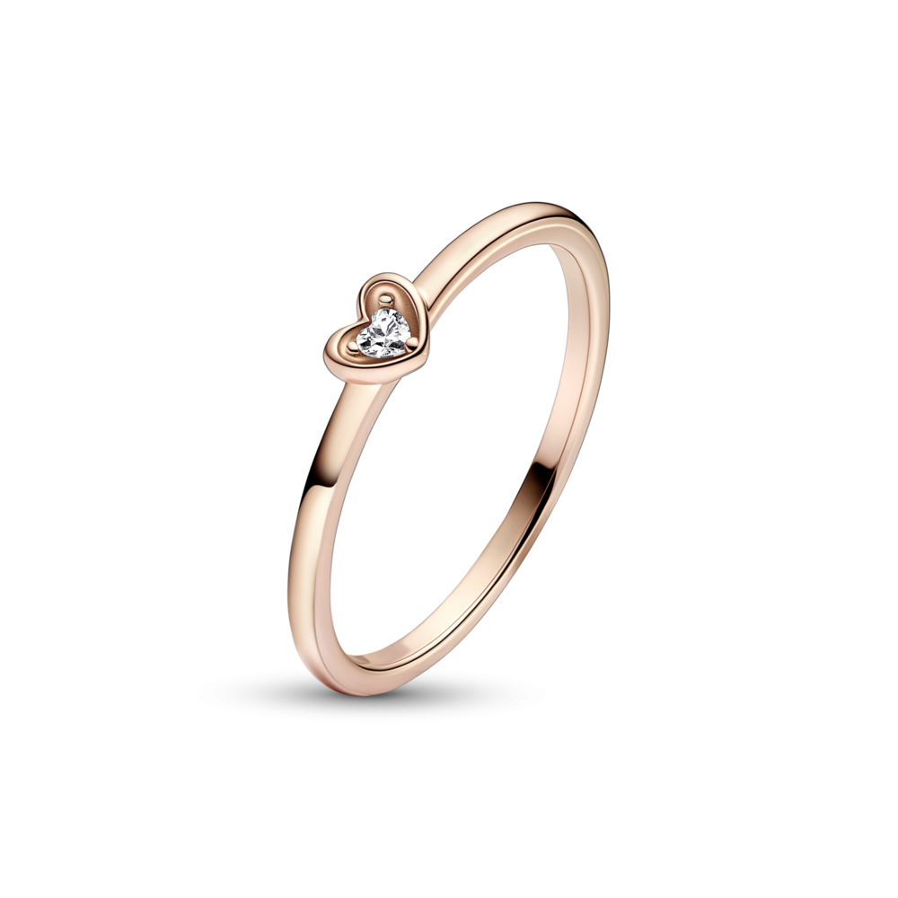 Anillo Pandora Corazón Radiante