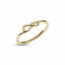 Anillo Pandora Baño Oro Nudo Infinito