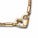 Pulsera Pandora Moments Shine Cierre corazón