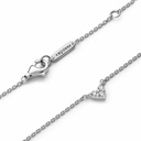 Collar Pandora Corazón triple Gema