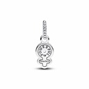 Charm Pandora colgante opalescednte de mujeres poderosas