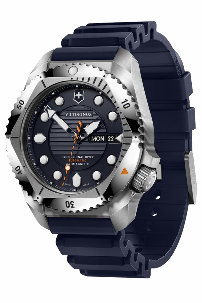 Reloj Victorinox Dive pro automatic Hombre Correa caucho azul