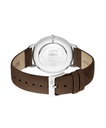 Reloj Lacoste Crocoring Hombre Corre piel marrón & esfera azul