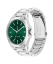 RELOJ TOMMY HILFIGER BRUCE PLATEADO Y VERDE HOMBRE