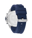 RELOJ TOMMY HILFIGER LARS PLATEADO SILICONA AZUL HOMBRE