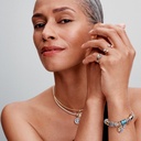 ANILLO PANDORA ABIERTO ESTRELLAS FUGACES