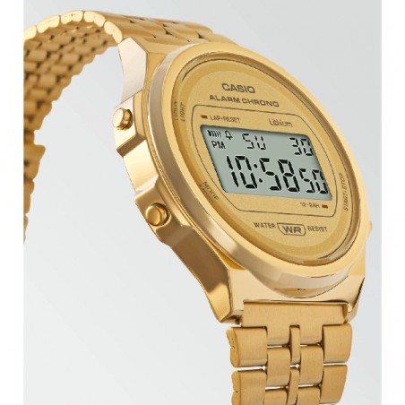 Reloj Casio Vintage Dorado Round