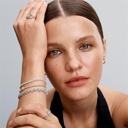 Pulsera Pandora Tenis Corazón Brillante