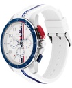 Reloj Tommy Hiflgier Bank Blanco y Azul Cronógrafo Hombre 1792167
