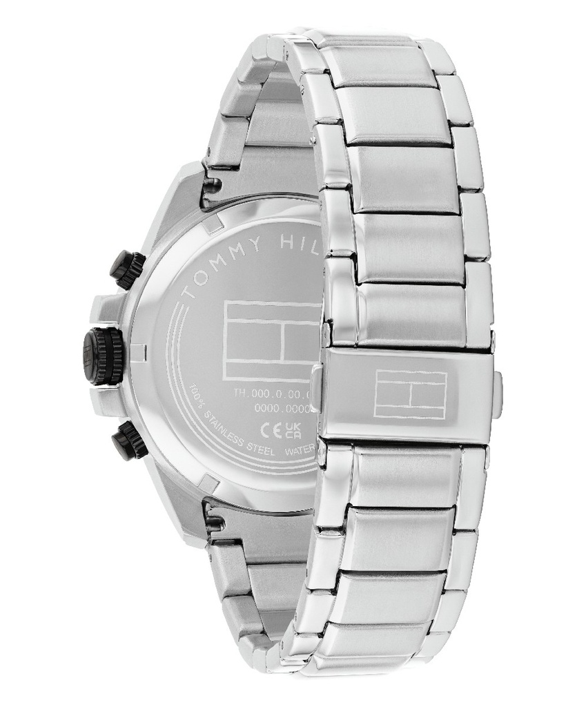 Reloj Tommy Hilfiger Jameson Plateado y Azul Multifunción Hombre 1792198