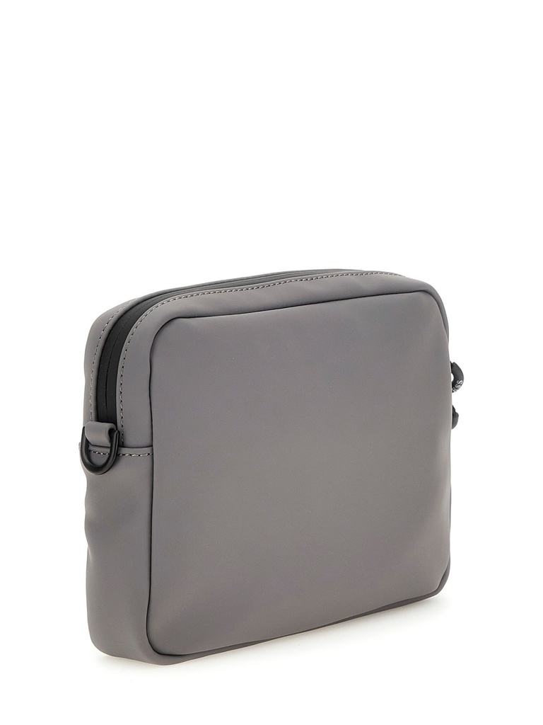 Bolso Guess bandolera mini con logotipo de Sondrio Gris