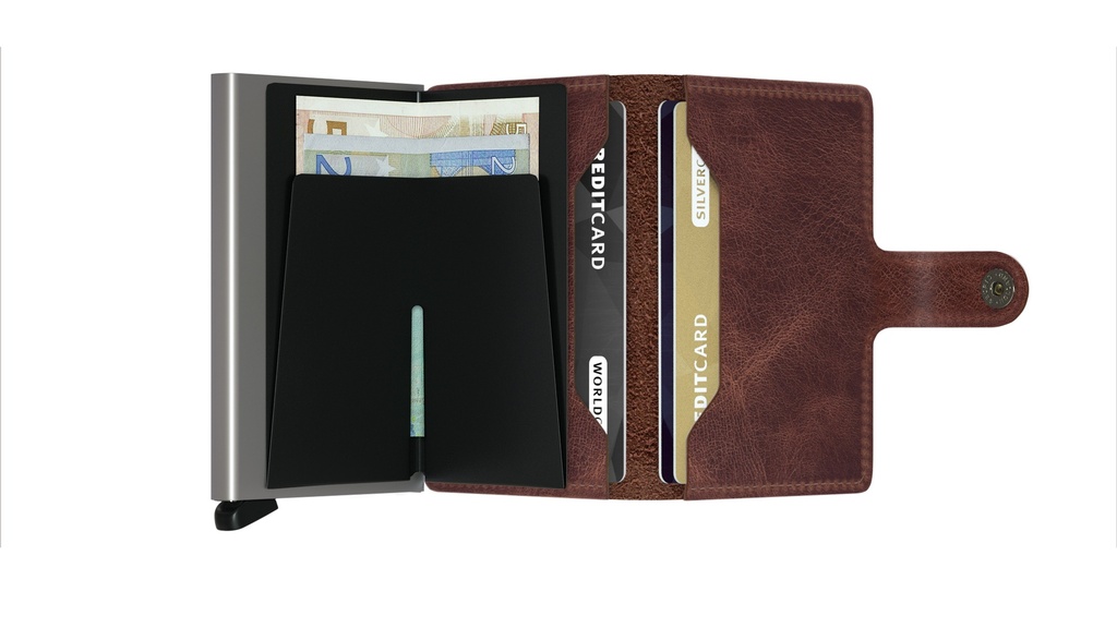 secrid slimwallet vintage brown